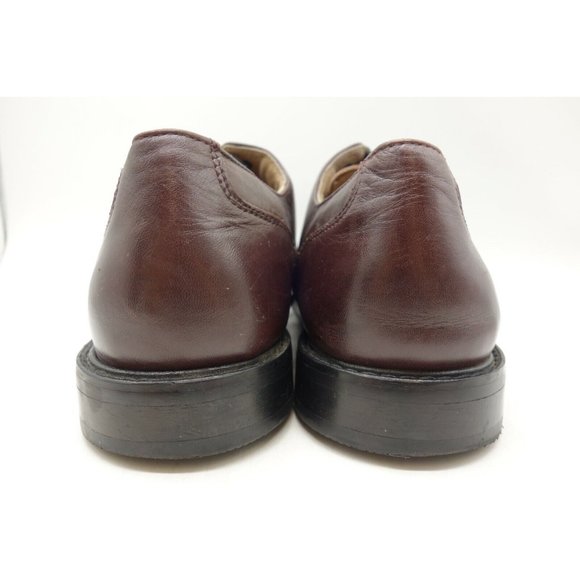 Florsheim Burgundy Dress Casual Split Toe Lace Up Oxfords Shoes Men\'s 12 D main image 5